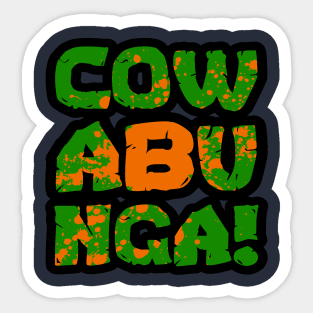 Cowabunga MIKEY Sticker